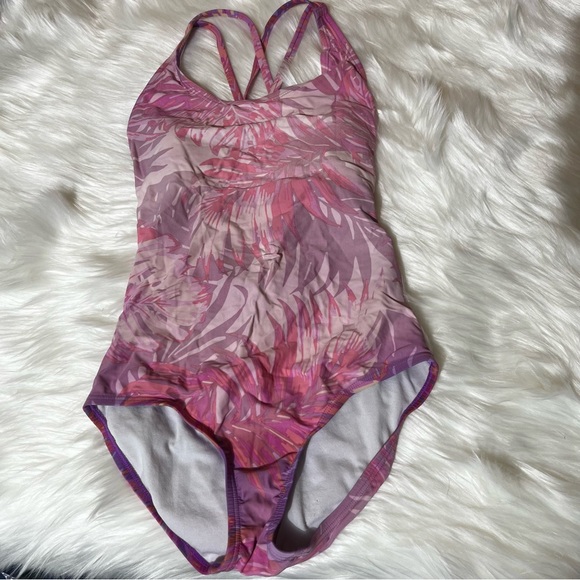 Speedo pink one piece swimsuit size 6 - Picture 2 of 5
